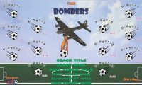 Airplanes Bombers Soccer Team Banner Design Your Own