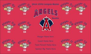 Angels Rapid Team Baseball Banner Los Angeles Angels baseball banner
