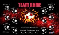 Soccer Any TEAM Name BANNER Rapid Soccer Banner Design