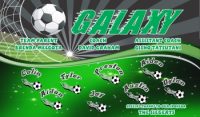 Galaxy Soccer Team Banner - AYSO Galaxy Banner - TeamsBanner
