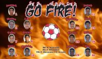 Player Photo Custom Soccer Banner Examples - AYSO Player Photo Banner - TeamsBanner