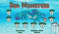 Monsters Custom Soccer Banner Examples - AYSO Monsters Banner - TeamsBanner