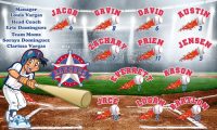 Rangers Baseball Banner Custom Designed Team Baseball Banner , MLB Banners, Texas Rangers Baseball Banner Custom Designed Team Baseball Banners